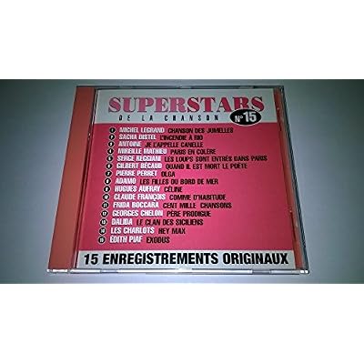 SUPERSTARS DE LA CHANSON - VOL 15
