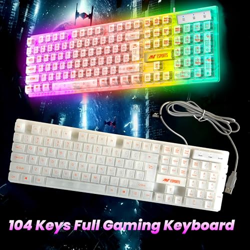 Ant Esports MK1720 Pro Transparent Gaming Keyboard - Image 3