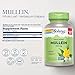 SOLARAY Mullein Leaf 330 mg - Soothing Herbal Support - Mullein Capsules Traditionally Used to Support Health and Wellness - Vegan, Non-GMO, Lab Verified, 60-Day Guarantee, 200 Servings, 200 VegCaps