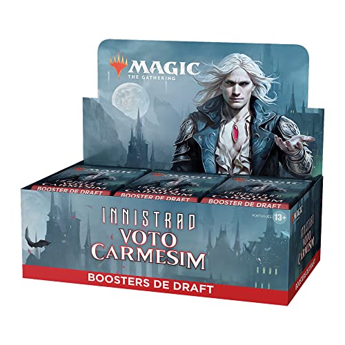 Magic The Gathering Innistrad: Voto Carmesim Caixa de Booster de Draft | 36 boosters + card especial