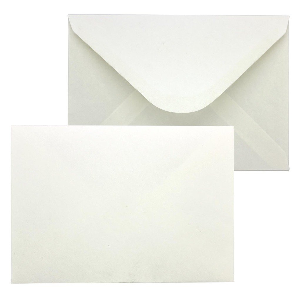 Premium Plain C6 90gsm China White Gummed Envelopes 115mm x 162mm Great for Invites, Birthdays and Other Special Occasions (200)