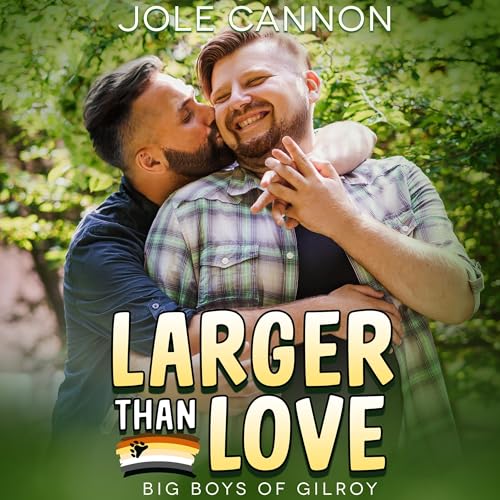Larger than Love Audiolivro Por Jole Cannon capa