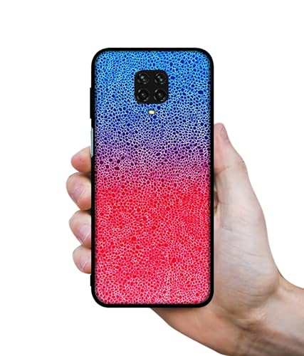 Image of Bubbles Design Premium 2D Printed Metal Back Case Cover for Mi Redmi Note 9 Pro /Note 9 Pro Max /Poco M2 Pro