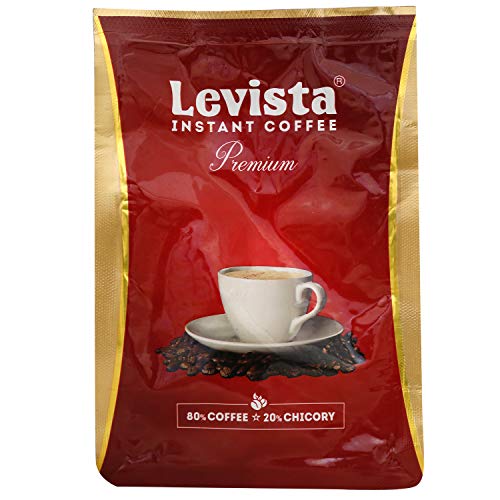 Image of Levista Instant Coffee - Strong, 100 Gram Pouch, Ground