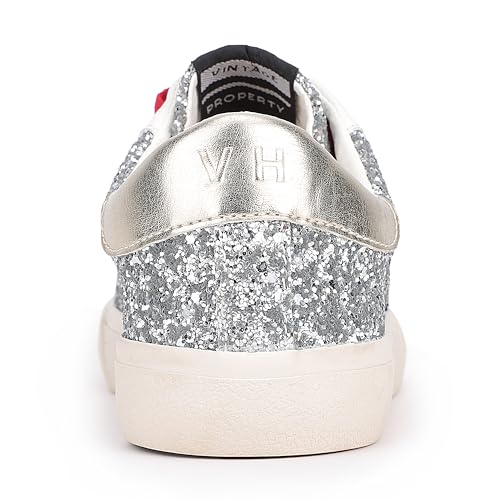 Image of VINTAGE HAVANA Grande Women's Fashion Sneakers | Star Tennis Shoes Womens | Low Top Slip On | Walking Comfortable Casual