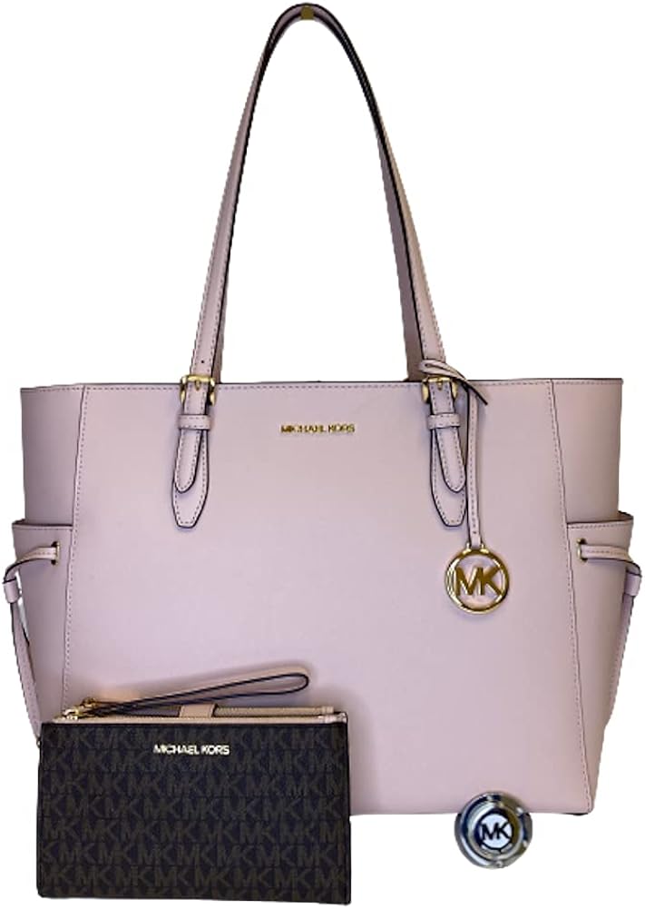 Michael Kors MICHAEL Michel Kors Gilly - Bolsa de viaje con cordón grande con doble cierre para la muñeca