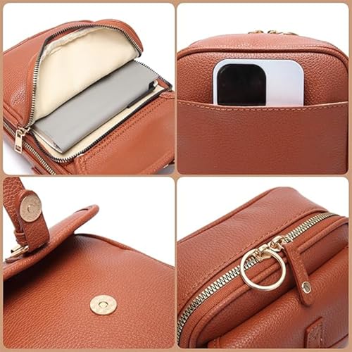 Gloryboom purse, Sculpture8f Crossbody Bag, Roarrave Crossbody Leather BagS, Collaboraten1 Anti-Theft Retro Bag for Woman3