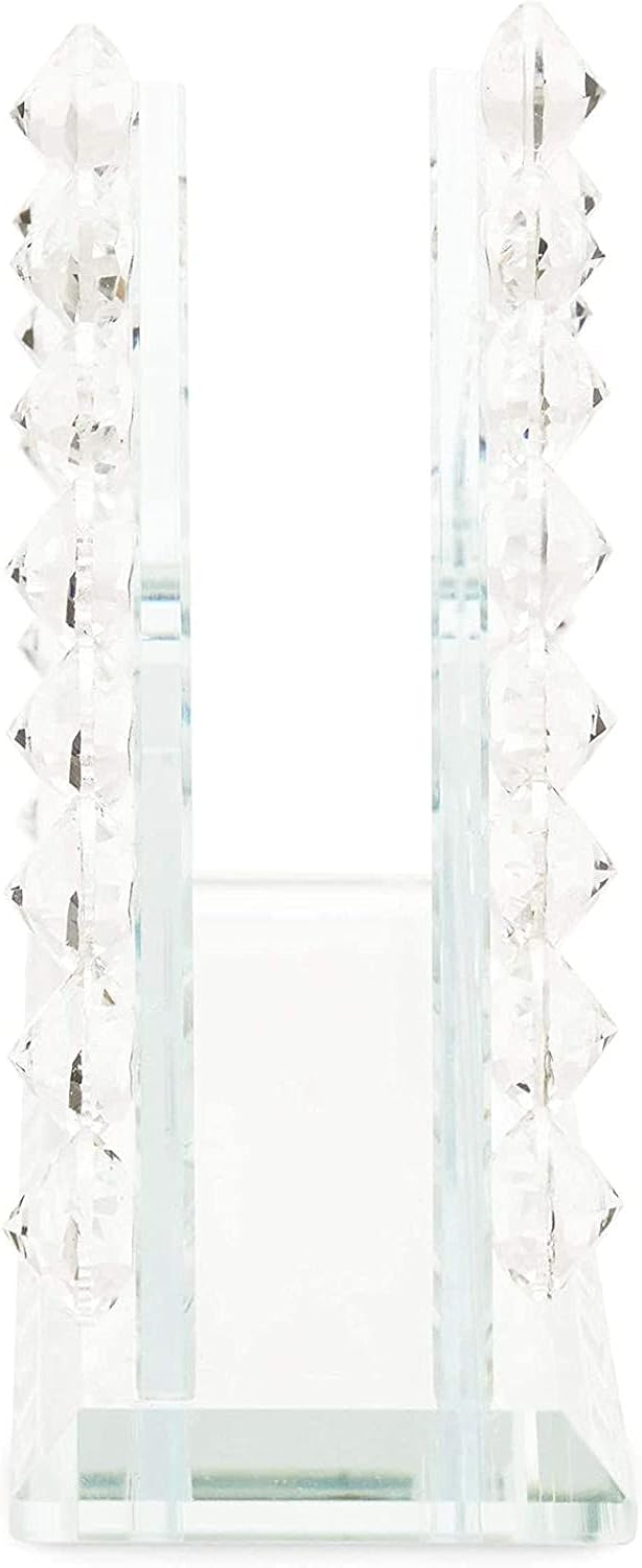 Clear Crystal Decorative Napkin Holder for Tabletop