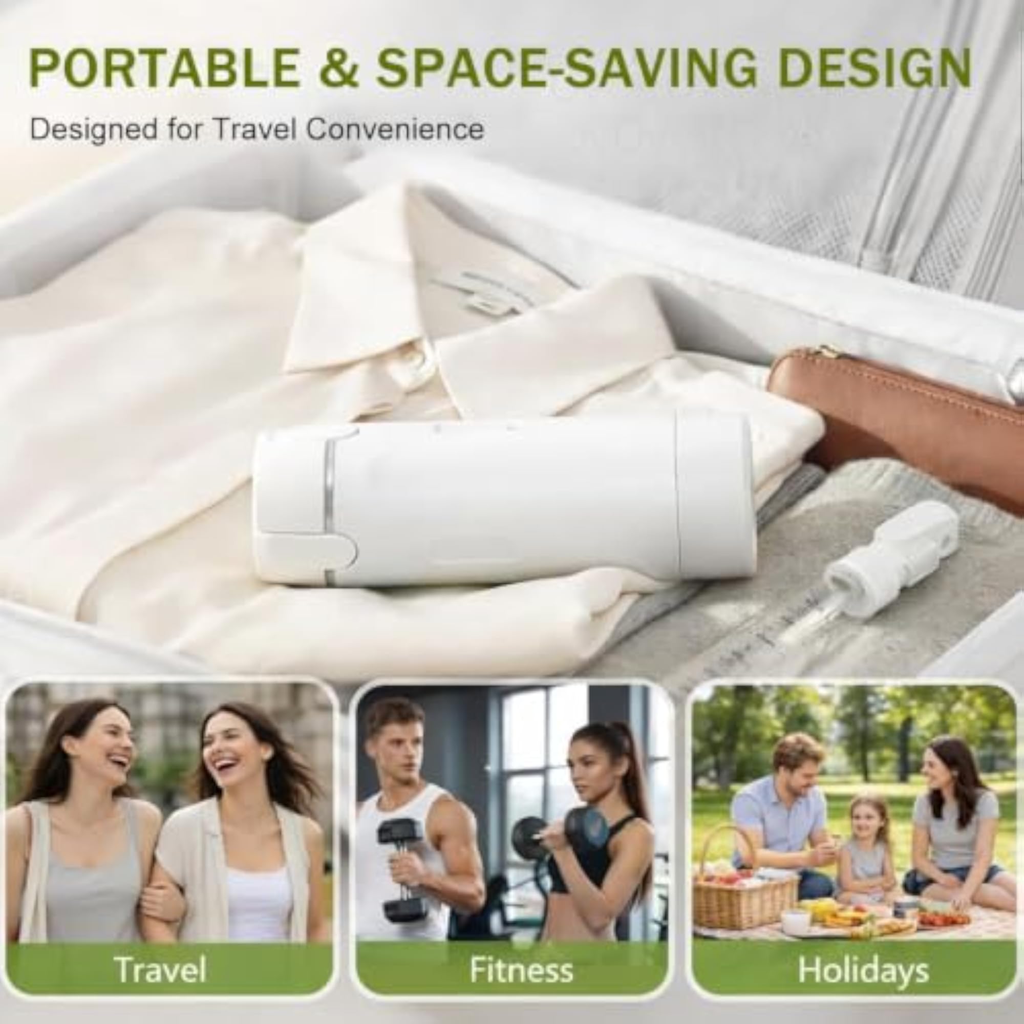 4-in-1 Travel Bottles for Toiletries, Portable Leak-Proof Set