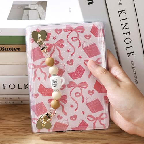 image for LuneClat Strap for E-Reader with Coffee Mug - Cute Silicone Beaded Gri