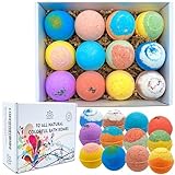 12 Bath Bombs For Kids All Natural Colorful Bath Bomb Kit - Safe for Sensitive Skin - Relaxing Bath Bombs For Girls and Boys - Best Gift Set For Kids - Made in USA