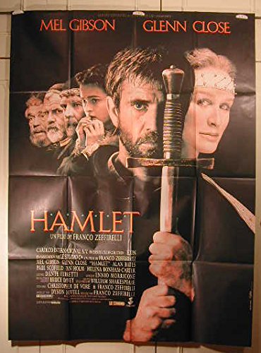 Affiche Hamlet 116X158 cm grand poster mural plié de collection