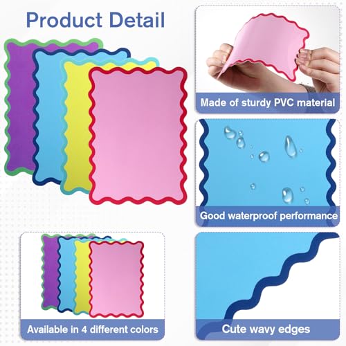 4 Cartas Mezcladoras de Mahjong en PVC resistente miniatura 3