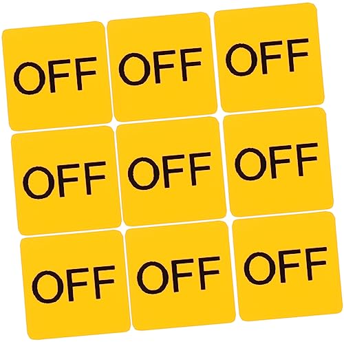 Pegatinas de Precaución para Interruptor para Evitar Errores de Encendido