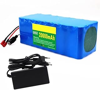 36V Lithium Ion Battery, 36V 20Ah 10S4P Electric Bicycle Lithium Battery, 18650 Lithium Battery, with Charger, for Electric Motorcycle Electric Tricycle Electric Scooter