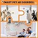 Kofeen Smart Dog Door Bell Wireless Puppy DoorBell for Potty Training, Dog Bells to go Outside, IP55 Waterproof Bells for Dogs to Ring to go Potty (6 Receivers+12 Buttons)