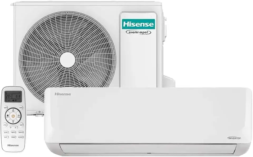 Ar Condicionado Split Hi Wall Inverter Hisense Wi-Fi 9000 BTU/h Quente e Frio AS-09UW2RLD00C – 220 Volts