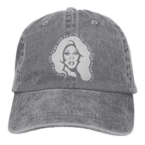 RuPaul Lip Sync for Your Life Women's Mens Cap Gray