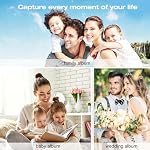 Velvet Cover Photo Album Self Adhesive Scrapbook,DIY Photo Book with 20 Sheets / 40 Pages, Holds 3x5 4x6 5x7 6x8 8x10 Photos for Family Wedding Baby Memories Mothers Day Christmas