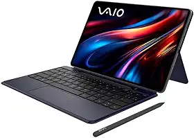 Tablet VAIO TL12 12GB 512GB Octa-Core UNISOC T820, Tela AMOLED 12.6' 2.5k, com Teclado Inteligente, Capa Protetora e Caneta VAIO PEN, 5G WiFi, 10.090 mAh, Android 15, Câmera 13MP + Selfie 12MP - Preto