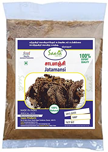 SAARA Jatamansi Powder Baalchadd Nardostachys Jatamansi Nard Indian ,50g