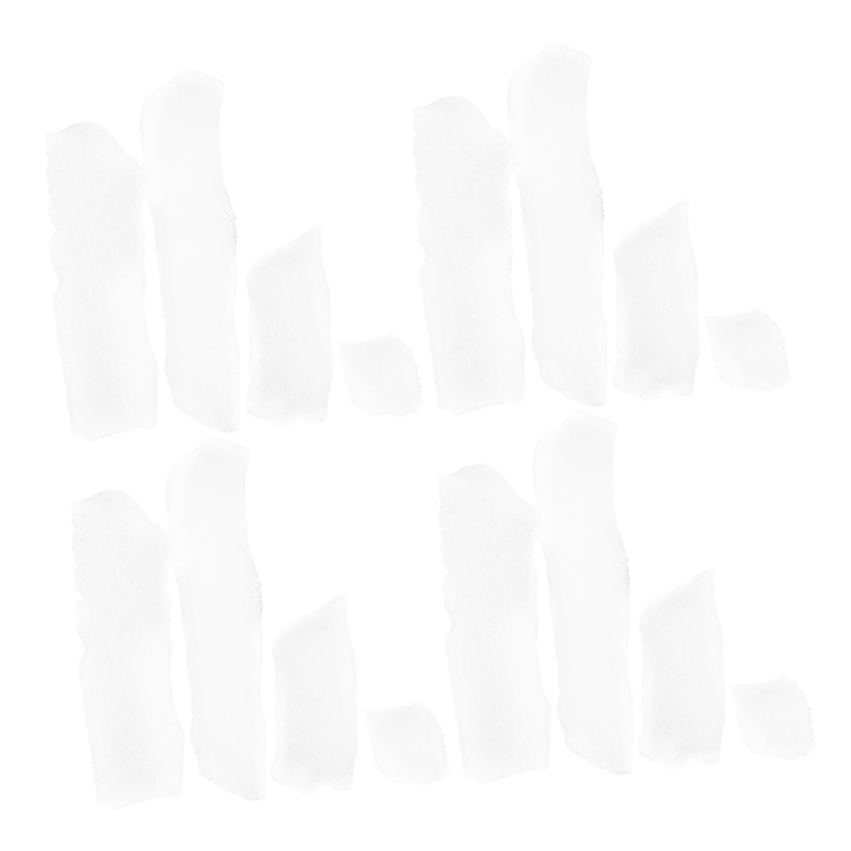 Cabilock Bean Bag Chairs Dolls Pillow Filling Sponge Fill Stuffing Soft Stuffed Animals Fill for DIY Projects