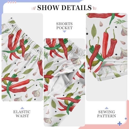 Pepper Boys Long Pants Soft Trousers Elastic Waist Kids Lounge Bottoms with Pockets S4