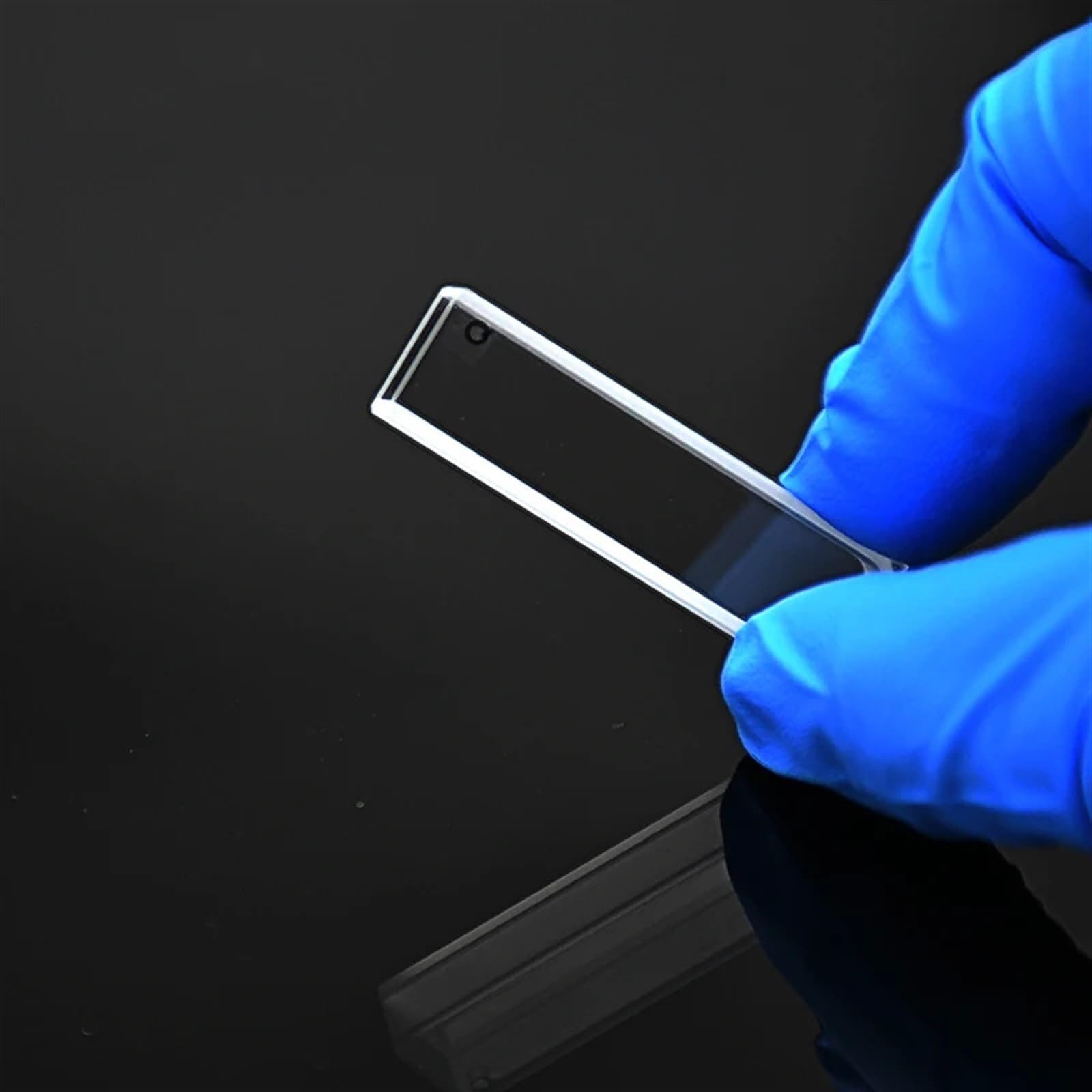 Laboratorio de óptica científica, Celdas de absorción de cuarzo de 3 mm, cubeta de cuarzo de 1,0 ml for espectrofotómetro, tecnología de sinterización de frita, paquete de 2