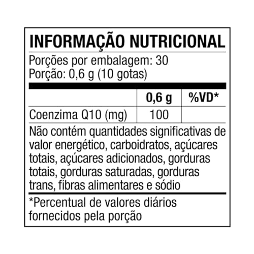 Coenzima Q10 100mg - Fórmula de Alta Absorção (15mL) - Suplemento Natural da Equaliv para Energia