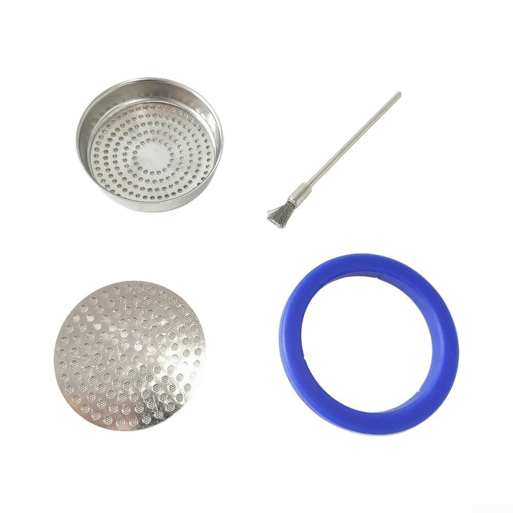 4er E61 Duschkreiseldichtring Edelstahl Set