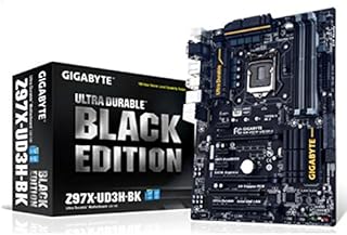 Gigabyte GA-Z97X-UD3H-BK (Black Edition) Motherboard Core i7/i5/i3 LGA1150 Intel Z97 Express ATX RAID Gigabit LAN (Integrated Graphics)