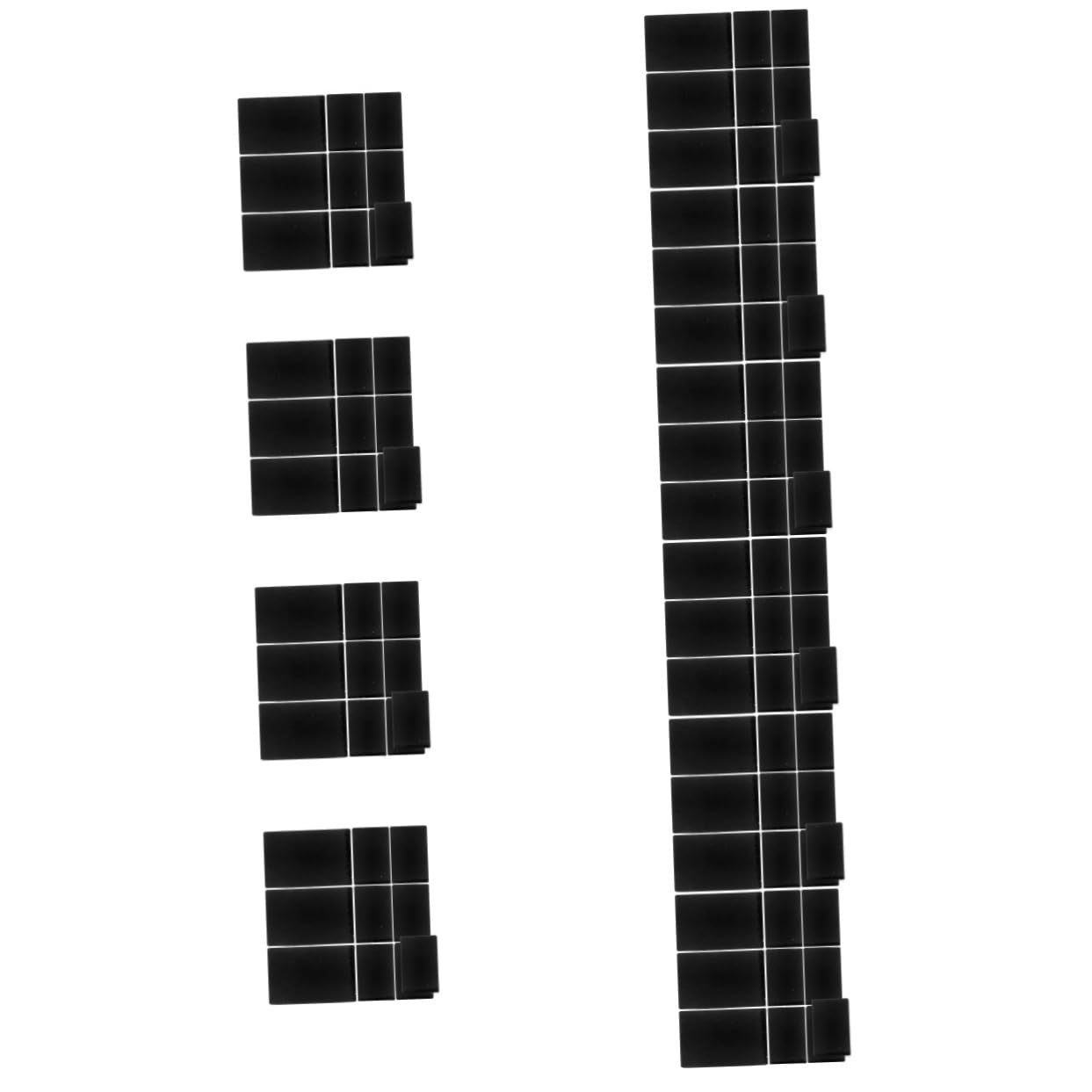 SHINEOFI 10 Set Carte Vergini in Alluminio Biglietto Da Visita Fai Da Te Biglietti Da Visita Vuoti Biglietti Da Visita in Alluminio Bianco Piccole Carte Black 10 Pezzi*10