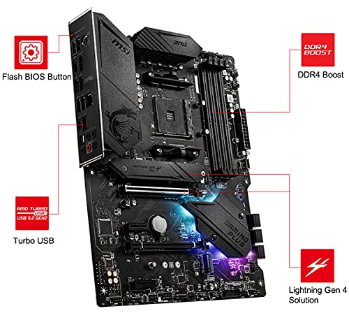 INLAND Micro Center AMD Ryzen 5 5600X Desktop Processor 6-core Up to 4.6GHz Unlocked with Wraith Stealth Cooler Bundle | MSI MPG B550 Gaming Plus ATX Gaming Motherboard (AMD AM4, DDR4, PCIe 4.0, M.2) 7 INLAND Micro Center AMD Ryzen 5 5600X Desktop Processor 6-core Up to 4.6GHz Unlocked with Wraith Stealth Cooler Bundle | MSI MPG B550 Gaming Plus ATX Gaming Motherboard (AMD AM4, DDR4, PCIe 4.0, M.2) - Image 5