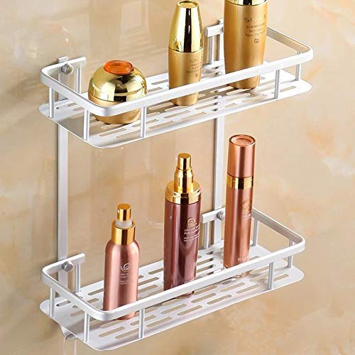 See full amazon price history chart for HOME CUBE 1 Pc 2 Layer Aluminum Multipurpose Kitchen Bathroom Shelf Wall Mount Storage Rack Bathroom Rack Soap Holder Storage Box Shower Rack Shelf - Silver HOME CUBE 1 Pc 2 Layer Aluminum Multipurpose Kitchen Bathroom Shelf Wall Mount Storage Rack Bathroom Rack Soap Holder Storage Box Shower Rack Shelf - Silver (B09SWJ9BN5) Amazon Price History, Amazon Price Tracker