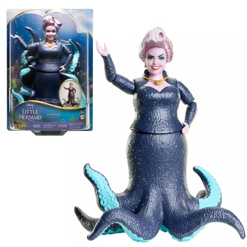 Mattel Disney The Little Mermaid Ursula Fashion Doll & Accessory Inspired by the Movie, Collectible Toy