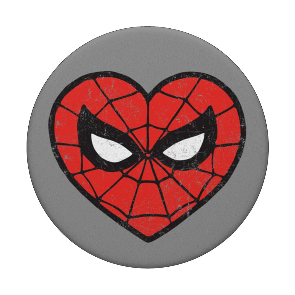 Marvel Spider-Man Heart PopSockets PopGrip Intercambiabile