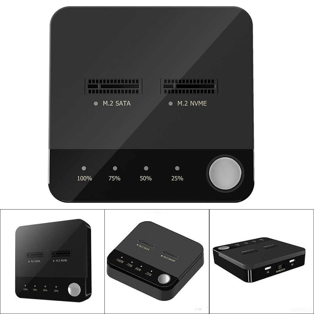 Two Bay M 2 dla SATA Clone Dock dla niezawodnych rozwiązań do powielania i tworzenia kopii zapasowych SSD