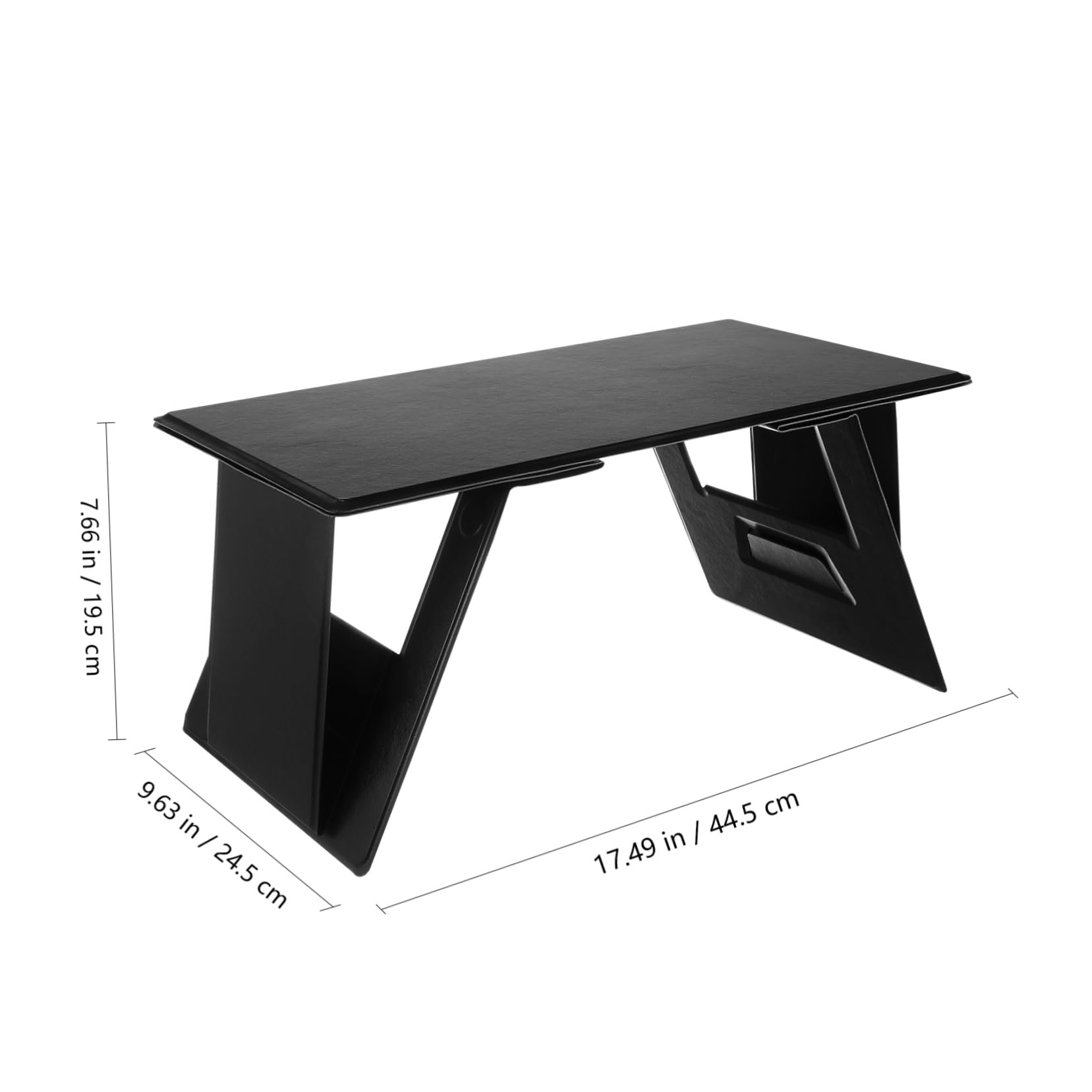 Unomor Portable Foldable Lap Desk for Bed Lightweight Laptop Stand Non- Design Space-Saving Sturdy Construction for Travel Writing and Gaming Activities