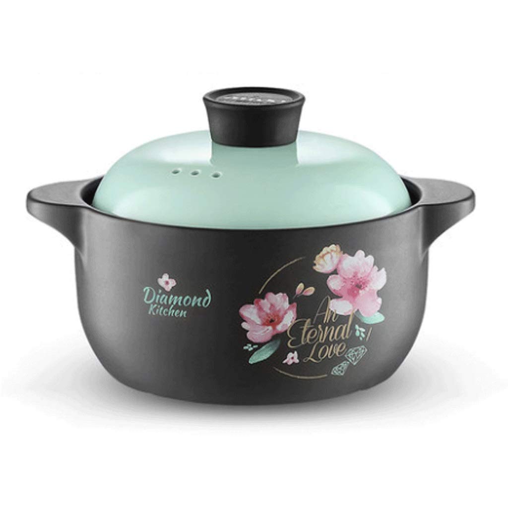 Cazuela de hierro fundido para gas olla de cerámica para estofados