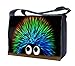 Price comparison product image Luxburg "Coulored Hedgehog" Messenger Bag with Shoulder Strap for 15-Inch Laptop/Notebook