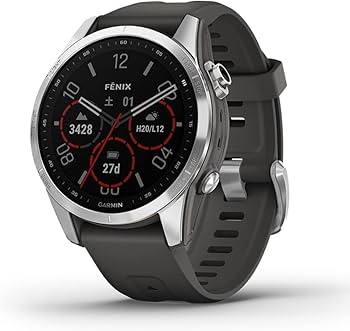 Amazon | GARMIN(ガーミン) fenix 7S Silver/Graphite タッチ