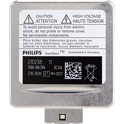 Philips D1S Standard Authentic Xenon Hid Headlight Bulb, 1 Pack (85415C1) #TOP2