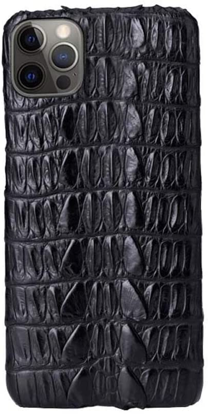 Étui iPhone 12 Pro en cuir de crocodile, la coque idéale pour vos rendez-vous d'affaires