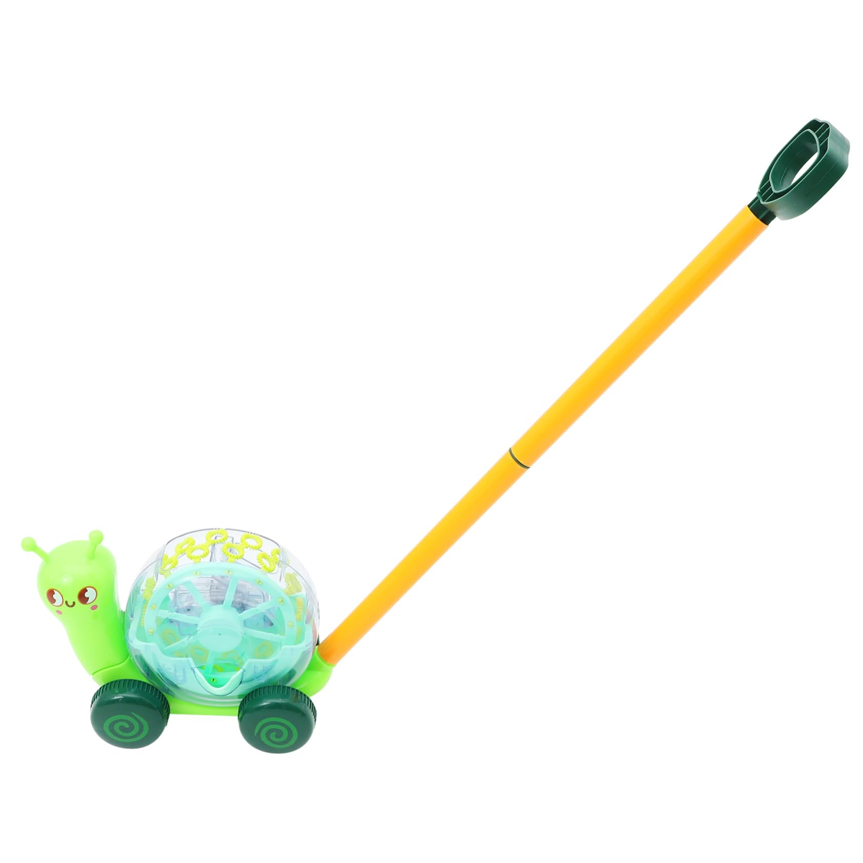 ibasenice Battery-Powered Bubble Maker Machine for Boys and Girls Electric Bubble Blower Toy Snail Shape Machine Portable Design for Birthday Parties and Outdoor Fun