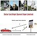 Solar Powered Radar Speed Limit Sign, LED Radar Feedback Sign Traffic Feedback Warning Board Speed Display, 20