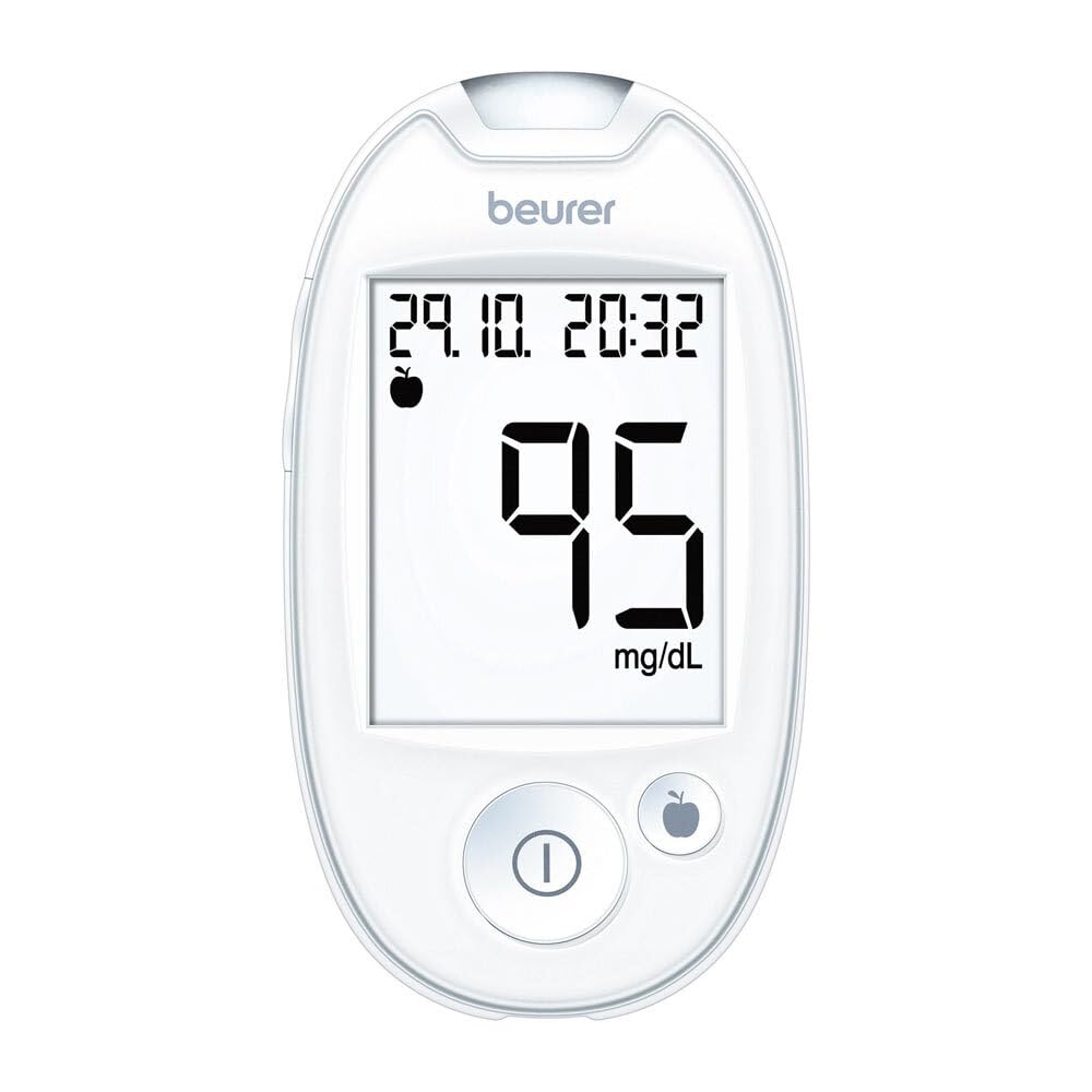 Beurer GL 44 mg/dl Blutzuckermessgerät, Weiß