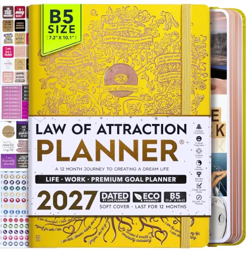 Image of 2027 Planner Weekly and Monthly & Manifestation Journal for Women