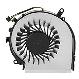 CAQL CPU Fan for MSI 2QD GP62 6QF GP62 7RDX GP72 6QE PE60 6QE PE70 2QE GE62 2QF GE72 2QE GL62 6QC GL72 6QF GP62 2QE GP62 7QF GP62 7RE GP72 2QD GP72 6QF PE60 2QD PE70 6QE GP62, 3-pins Connector