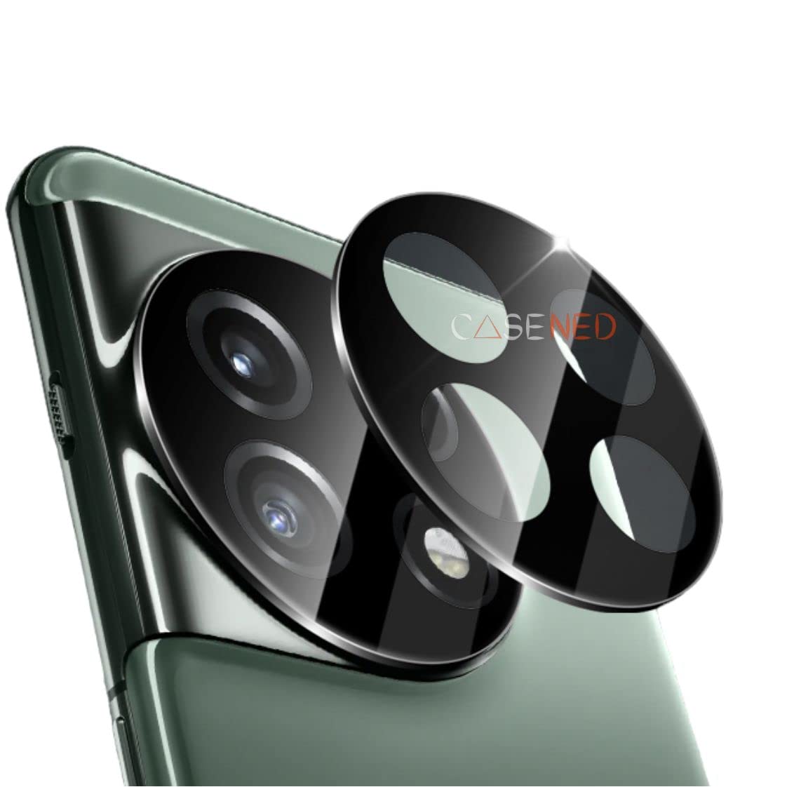 CASENED Camera lens Protector for OnePlus 11R | 9H Hardness Tempered Glass Scratch-Resistant Camera Protector Lens Guard, Case Friendly (ONEPLUS-11R, Pack of 1, Black) (B0BY3JD6XQ) Amazon Price History, Amazon Price Tracker