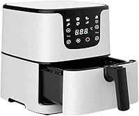 Vista 1 de Freidora de aire, 5.8 cuartos (5.5 litros), freidora eléctrica de aire caliente, horno sin aceite con pantalla digital LCD y olla antiadherente